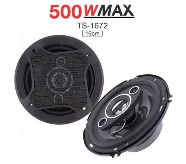 Parlante Auto Ts-1672 500w 16 Cm Audio