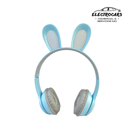 Audifonos DIADEMA BLUETOOTH OREJAS DE CONEJO WIRELES B12