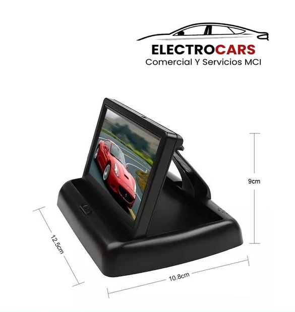 Pantalla - Monitor HD de 4,3 pulgadas para coche