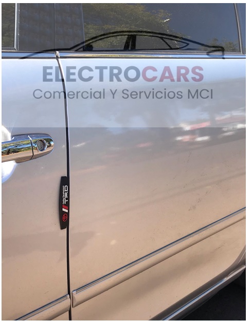 X4 Tope De Puerta Goma Trd Racing Development Adhesivo Tuning.