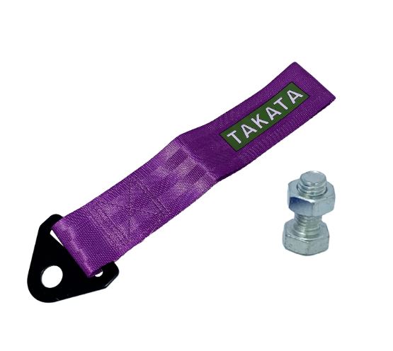 Gancho De Remolque Auto Tuning Universal TAKATA Morado
