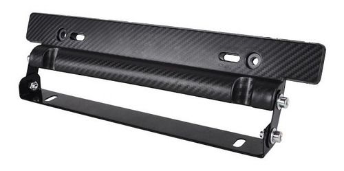 Porta Patente Ajustable Universal Carbono Negro Auto Tuning