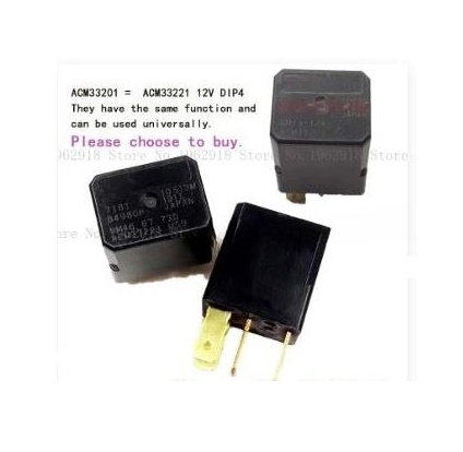 Relay Electroventilador Nissan y Honda 4 pines.