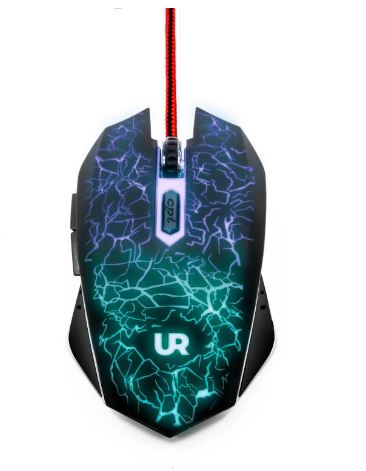 Mouse Gamer de Cable Trenzado 1.2 Metros y RGB