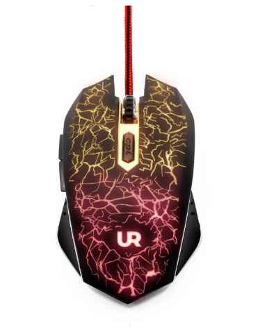 Mouse Gamer de Cable Trenzado 1.2 Metros y RGB