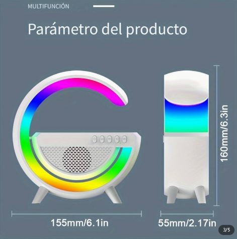 Mini lampara G500 RGB Altavoz