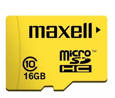 Tarjeta Memoria Micro Sd 16gb Clase 10 90mb/s Uhs-1 Maxell