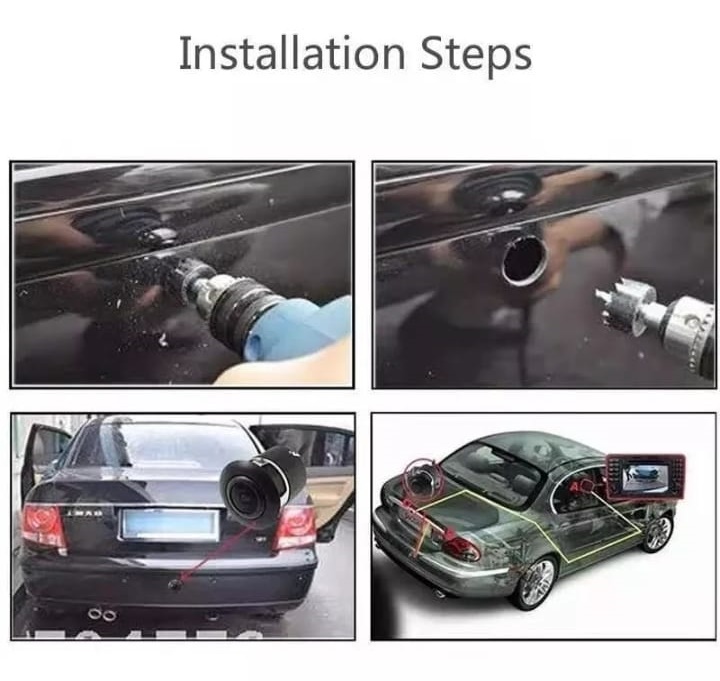 Cámara de retroceso x3 para Auto