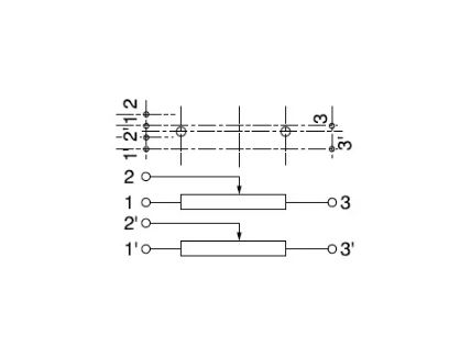 Fader 10KD,  B10K 7,5 cm  Behringer-Soundcraft-Mezclador  ,potenciómetro doble de 2 canales