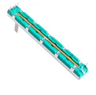 Fader 10KD,  B10K 7,5 cm  Behringer-Soundcraft-Mezclador  ,potenciómetro doble de 2 canales