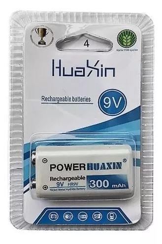 Batería Recargable 9v 300mah Huaxing