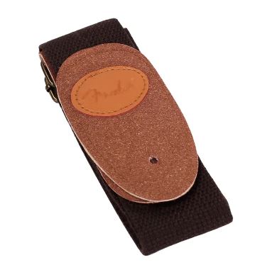 Correa de guitarra  Fender de algodón puro ajustable negro