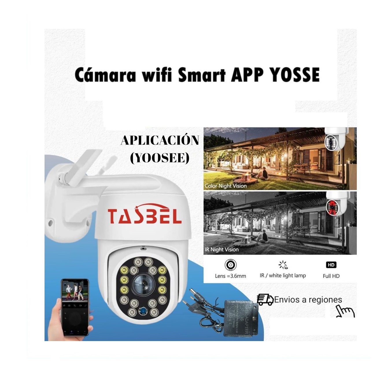 Camara wifi app yosse