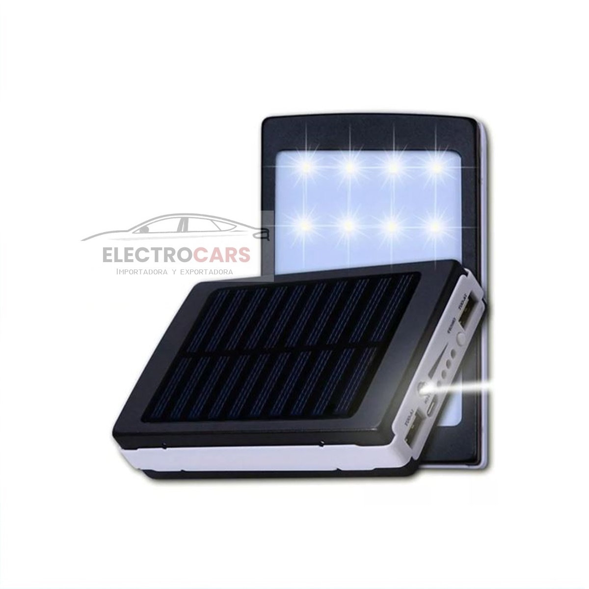 Batería respaldo para celular Power Bank con Carga Solar 36.000 mAH