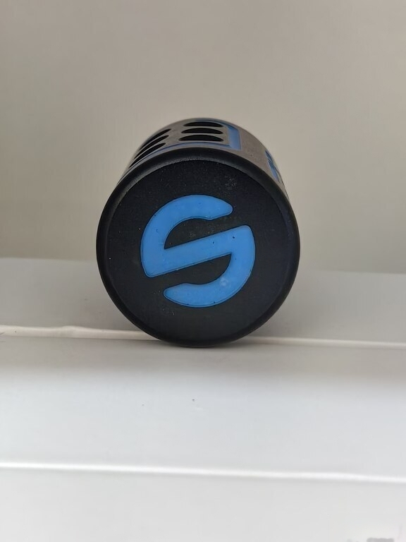 Pomo sparco de acero con adaptadores