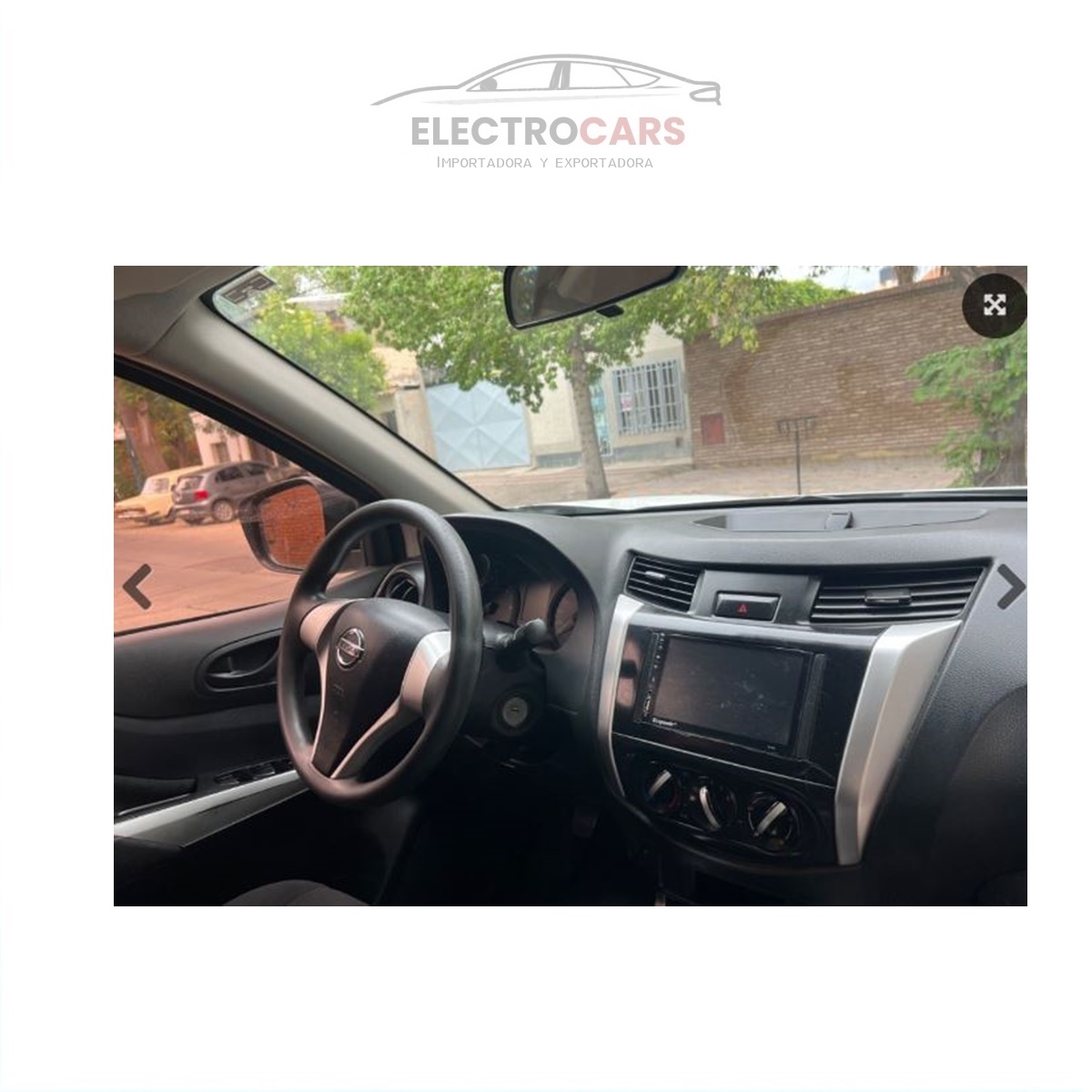 Adaptador Bisel para radio 7 pulgadas Nissan NP300