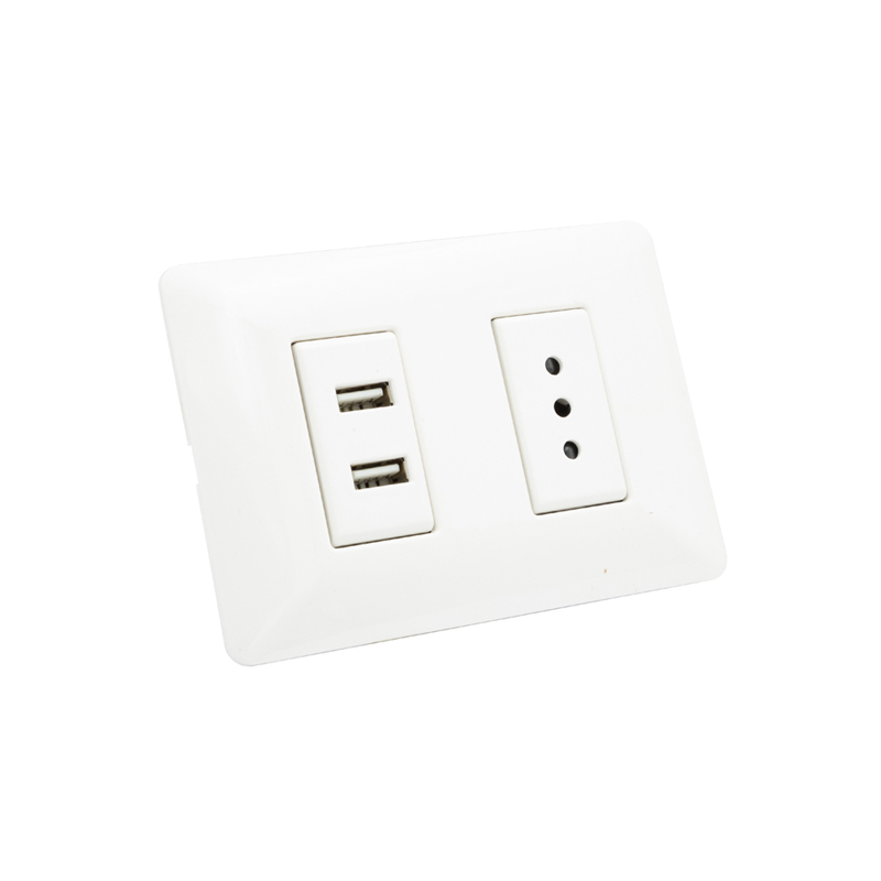 Enchufe Philco Para Muro Simple C/USB 2.1 250v 10a
