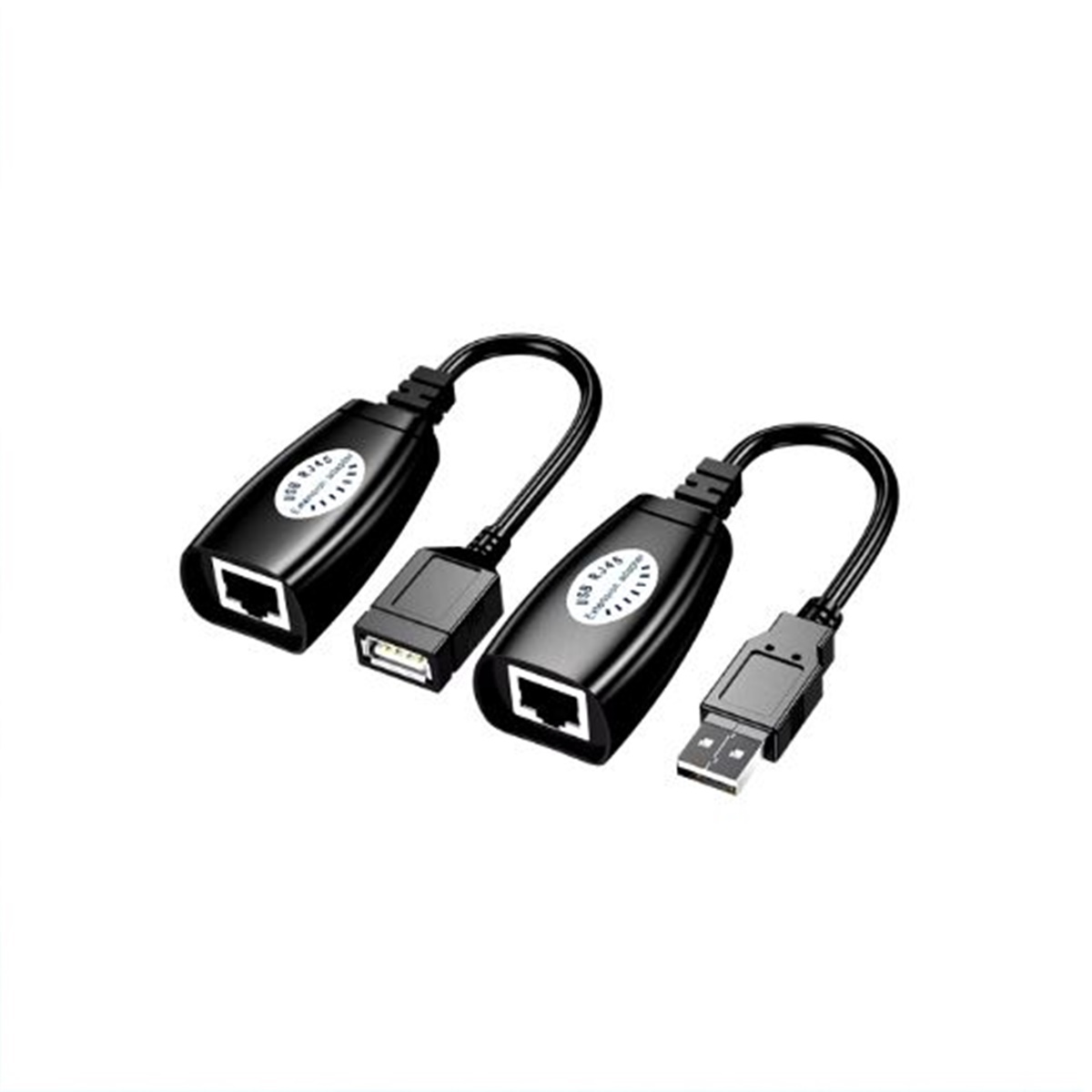 Adaptador de extensión de Cable LAN USB a RJ45 - 45 metros.