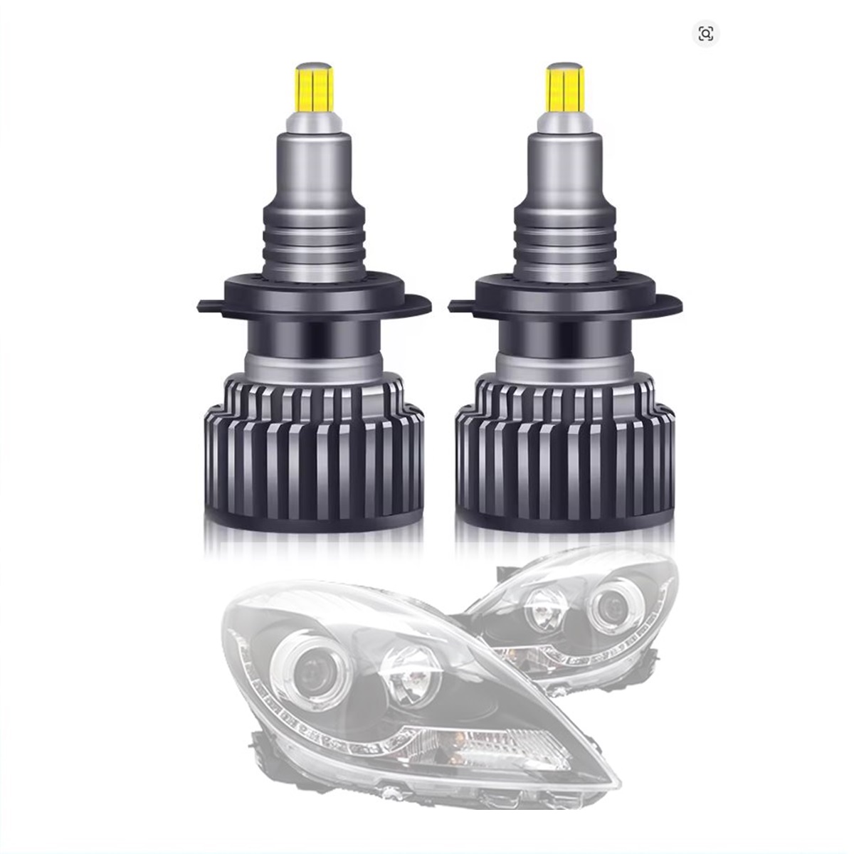 Turbo Led 360 para focos de lupa conector 9005