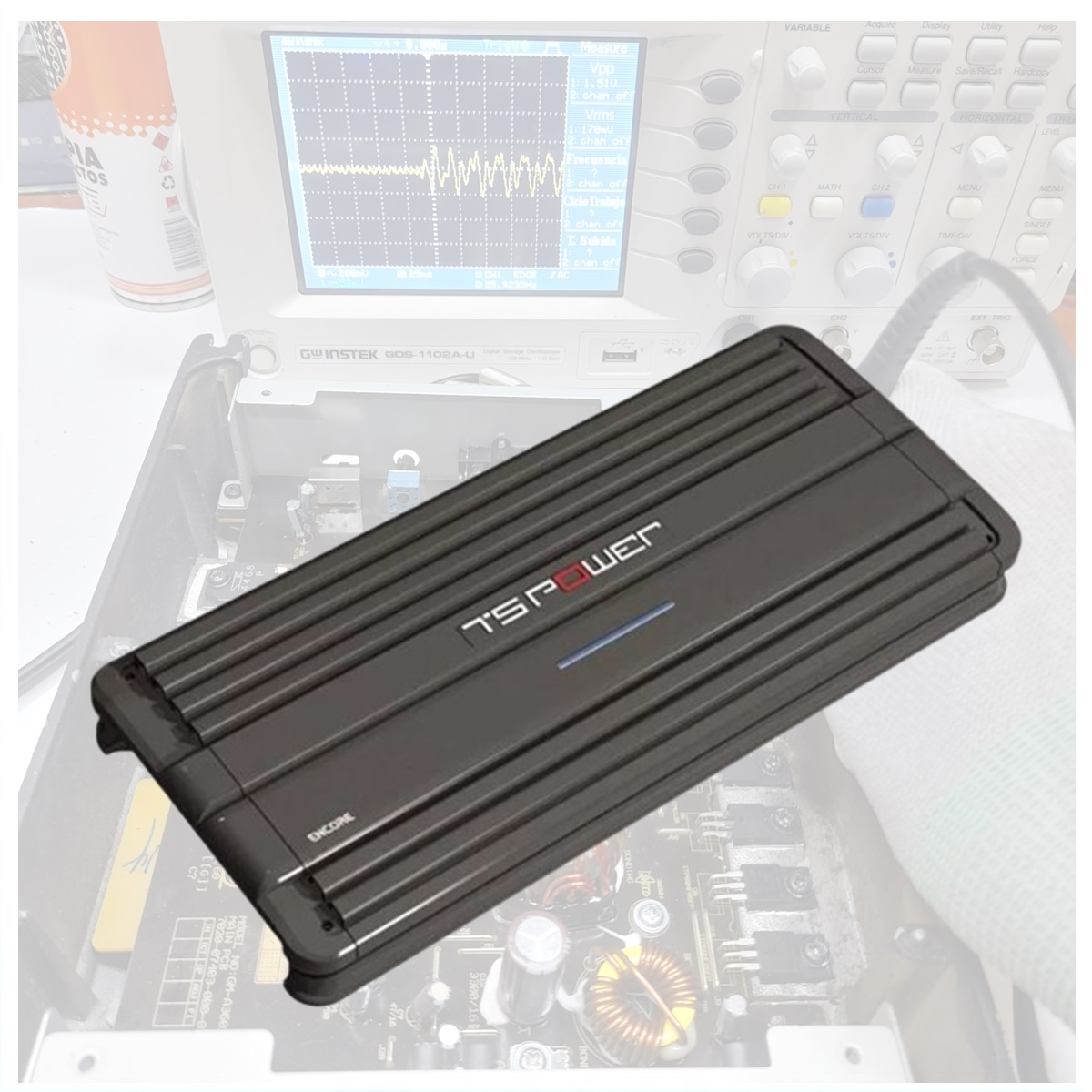 Servicio de Diagnóstico de Amplificador TS POWER  TE-4000D Encore Series 4000w
