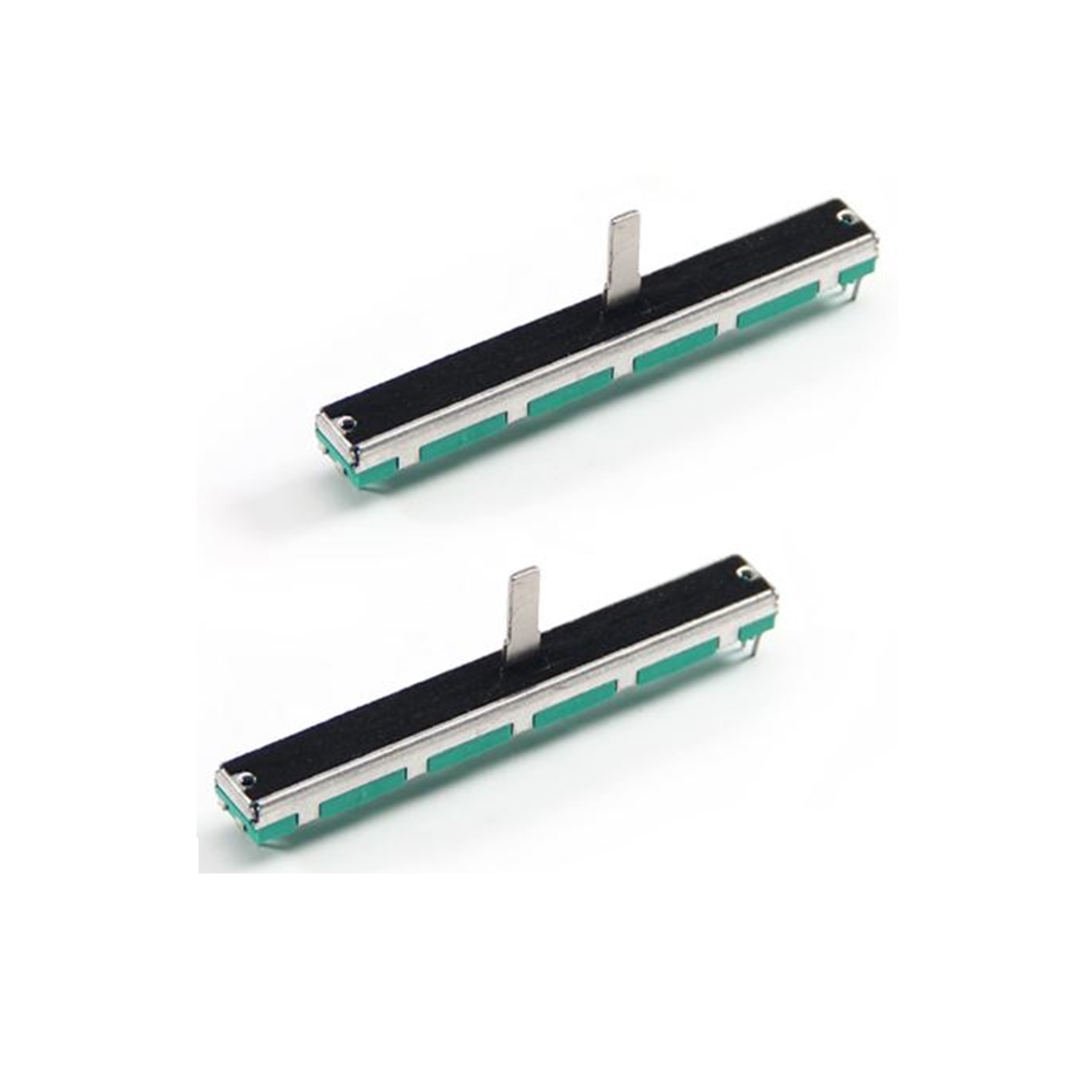 Fader 10KD,  B10K 7,5 cm  Behringer-Soundcraft-Mezclador  ,potenciómetro doble de 2 canales
