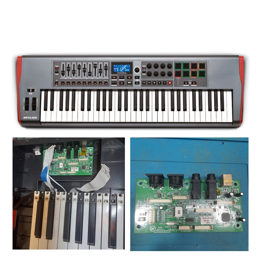 Servicio técnico especializado para tu controlador MIDI Novation Impulse 61