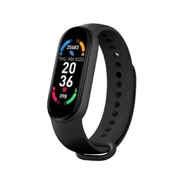 Smart Band M6 reloj inteligente en Negro es Bluetooth 4.2