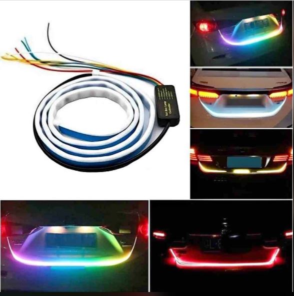 Cinta Tira Led Rgb Para Maleta Auto Multifunción Maletero
